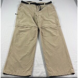 Vintage Nike ACG Pants Mens XL Brown Convertible Outdoor Hiking Trail Y2K